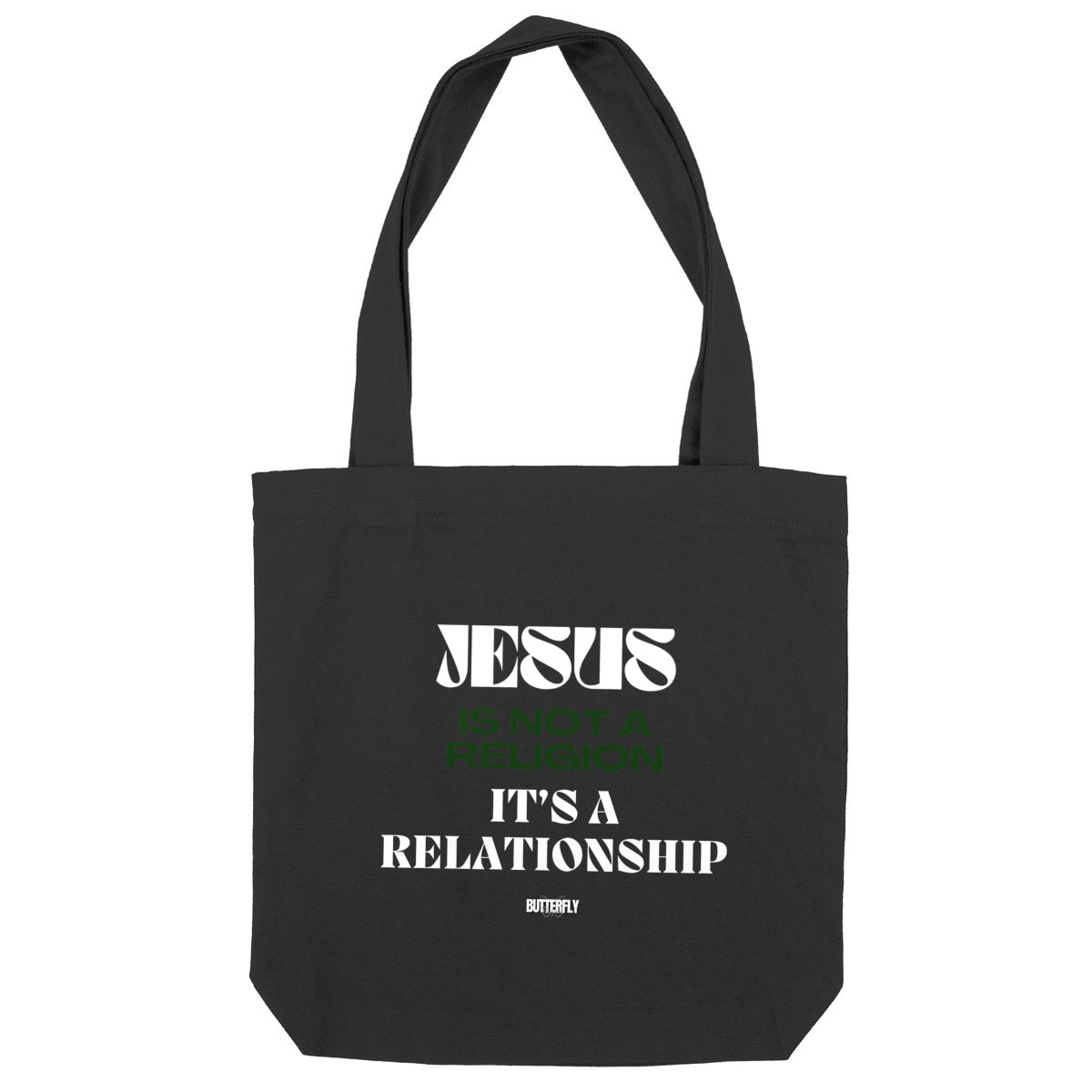 Totebag : Jesus is not a religion